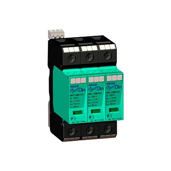 Ограничитель импульсных перенапряжений (УЗИП) OptiDin OM-II-3-280/40/X