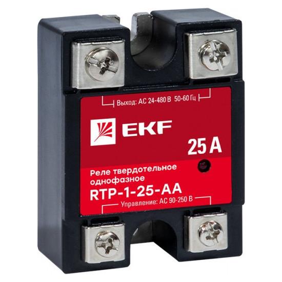 Реле твердотельное однофазное RTP-25-AA EKF PROxima Реле твердотельное однофазное RTP-25-AA EKF PROxima
