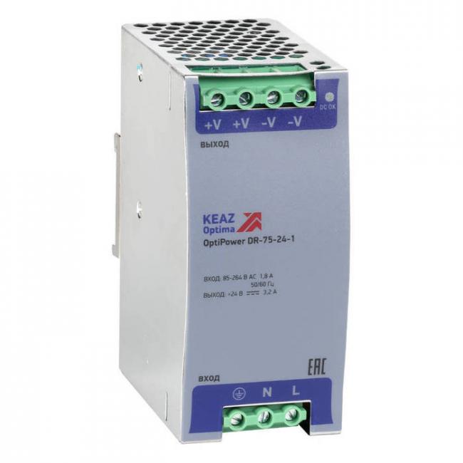 Блок питания OptiPower DR-75-24-1 Блок питания OptiPower DR-75-24-1
