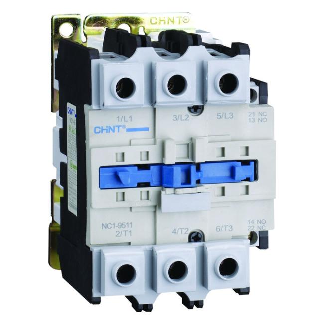 Контактор Chint NC1 3P 95А 230В AC 45кВт, 223156 Контактор Chint NC1 3P 95А 230В AC 45кВт, 223156