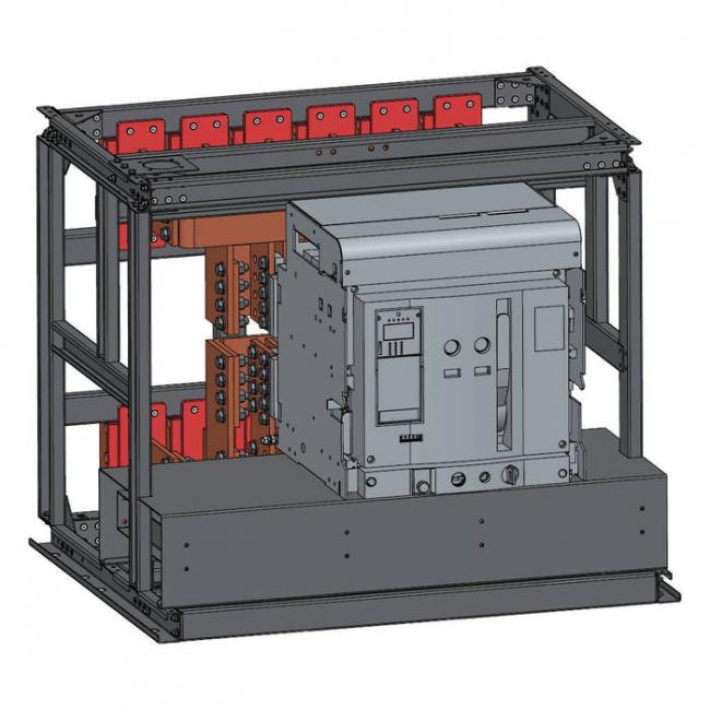 Блок замены автоматического выключателя-Э40В-OptiMat A-3200-S4-3P-100-D-MR7.0-B-C2200-M2-P01-S1-03