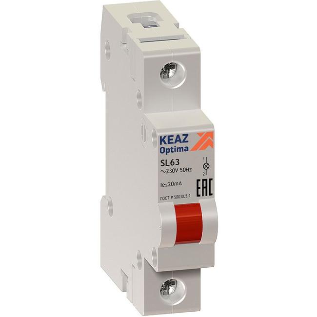 Лампа сигнальная OptiDin SL63-W-24AC/DC-УХЛ3 Лампа сигнальная OptiDin SL63-W-24AC/DC-УХЛ3