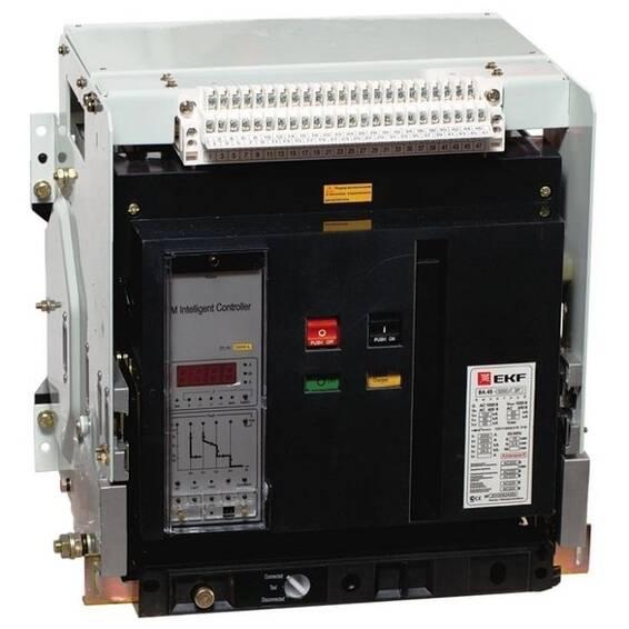 Воздушный автомат EKF PROxima 4000А 3P, 80кА, электронный, выкатной, mccb45-4000-4000v Воздушный автомат EKF PROxima 4000А 3P, 80кА, электронный, выкатной, mccb45-4000-4000v
