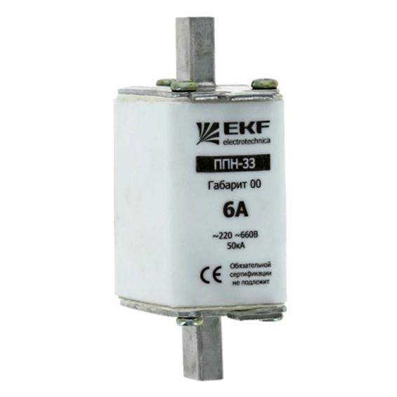 Плавкая вставка ППН-33 160/125А габарит 00 EKF PROxima Плавкая вставка ППН-33 160/125А габарит 00 EKF PROxima