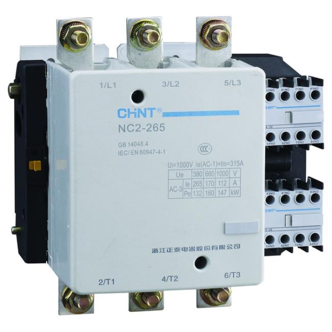 Реверсивный контактор Chint NC2 3P 265А 230В AC 132кВт, 235992 Реверсивный контактор Chint NC2 3P 265А 230В AC 132кВт, 235992