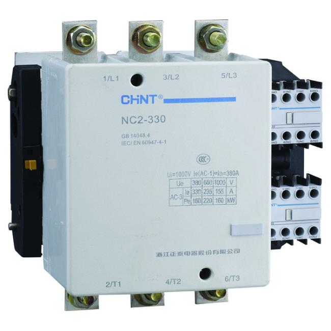 Контактор Chint NC2 3P 330А 230В AC 160кВт, 236058 Контактор Chint NC2 3P 330А 230В AC 160кВт, 236058