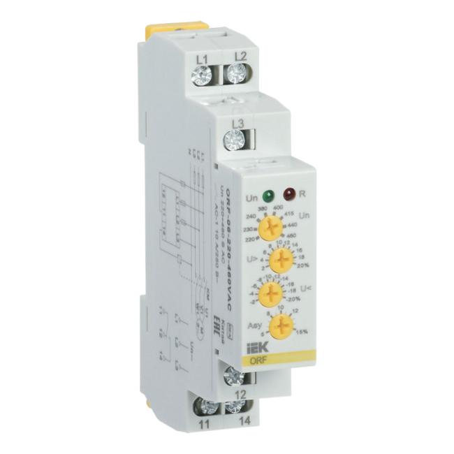 Реле фаз ORF 06. 3ф 220-460 В AC IEK Реле фаз ORF 06. 3ф 220-460 В AC IEK