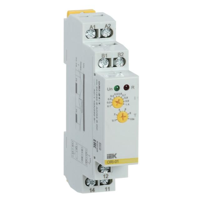 Реле тока ORI. 0,1-1 А. 24-240 В AC / 24 В DC IEK Реле тока ORI. 0,1-1 А. 24-240 В AC / 24 В DC IEK