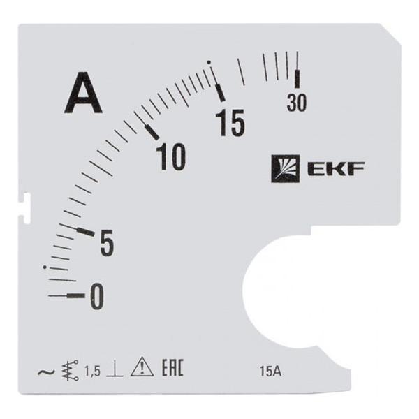 Шкала сменная для A961 15/5А-1,5 EKF PROxima Шкала сменная для A961 15/5А-1,5 EKF PROxima