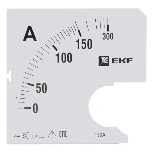 Шкала сменная для A961 150/5А-1,5 EKF PROxima