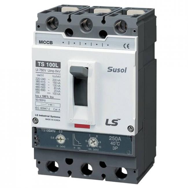 Силовой автомат LS Electric TS100 100А, FTU, 50кА, 4P, 100А, 0106000500 Силовой автомат LS Electric TS100 100А, FTU, 50кА, 4P, 100А, 0106000500