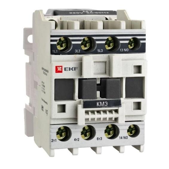 Контактор EKF КМЭ 3P 32А 400В AC 15кВт, ctr-s-32-380-nc Контактор EKF КМЭ 3P 32А 400В AC 15кВт, ctr-s-32-380-nc