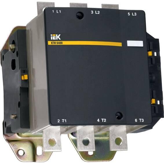 Контактор IEK КТИ 3P 500А 400В AC, KKT60-500-400-10 Контактор IEK КТИ 3P 500А 400В AC, KKT60-500-400-10