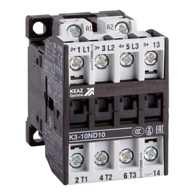 Контактор КЭАЗ OptiStart K3 3P 22А 110В AC 11кВт, 116942 Контактор КЭАЗ OptiStart K3 3P 22А 110В AC 11кВт, 116942