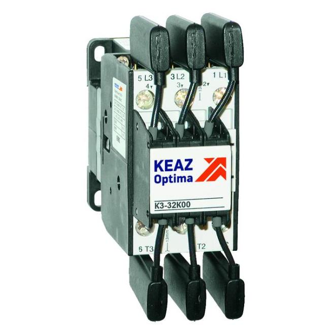 Контактор КЭАЗ OptiStart K3 3P 32А 230В AC 15кВт, 117087 Контактор КЭАЗ OptiStart K3 3P 32А 230В AC 15кВт, 117087
