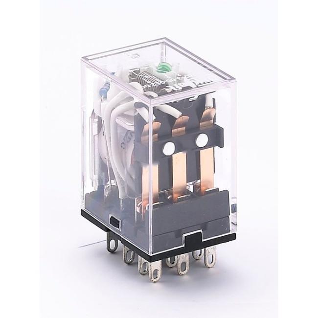 Промежуточное реле 3 конт. с инд. LED 5А 12В AC ПР-1 Промежуточное реле 3 конт. с инд. LED 5А 12В AC ПР-1