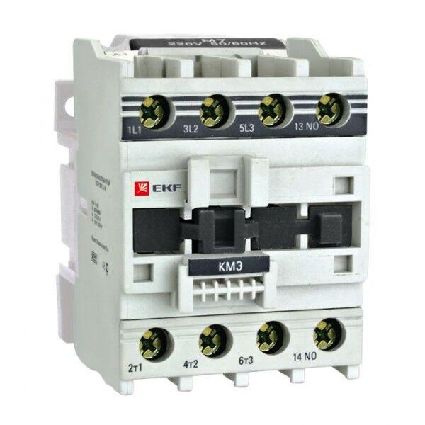 Контактор EKF PROxima 25А AC 11кВт, ctr-s-25-36-nc Контактор EKF PROxima 25А AC 11кВт, ctr-s-25-36-nc