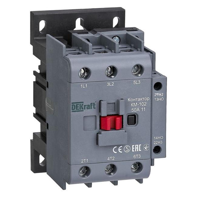 Контактор DEKraft 50А 110В AC, 22324DEK