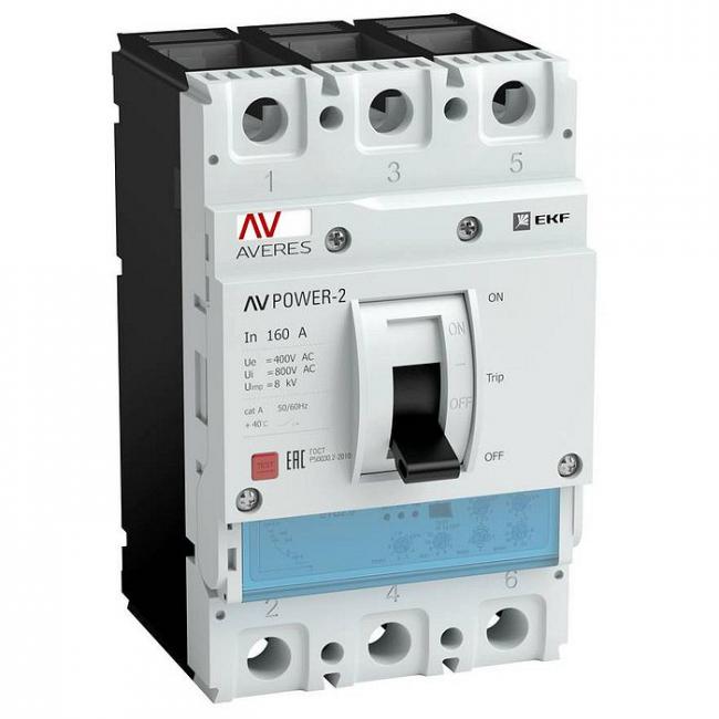 Силовой автомат EKF AV POWER-3 630А, ETU2.2, 50кА, 3P, 630А, mccb-33-630-2.2-av Силовой автомат EKF AV POWER-3 630А, ETU2.2, 50кА, 3P, 630А, mccb-33-630-2.2-av