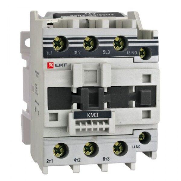 Контактор EKF PROxima 50А AC 22кВт, ctr-s-50-24 Контактор EKF PROxima 50А AC 22кВт, ctr-s-50-24