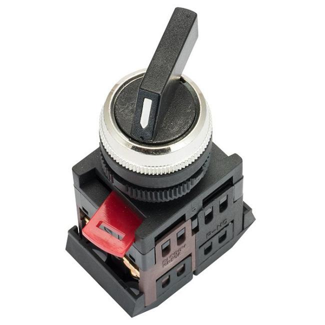 Переключатель АLСLR-22 3P черный NO+NC EKF EKF PROxima Переключатель АLСLR-22 3P черный NO+NC EKF EKF PROxima