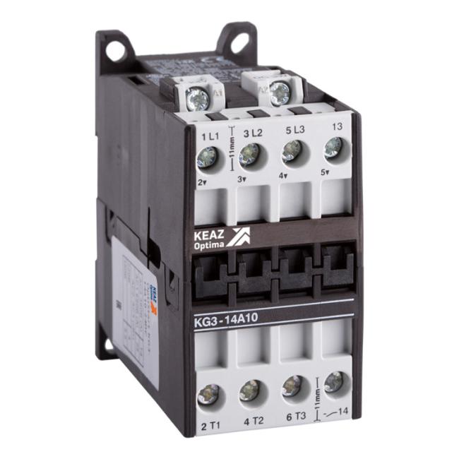 Контактор КЭАЗ OptiStart 3P 14А 24В DC, 117188 Контактор КЭАЗ OptiStart 3P 14А 24В DC, 117188