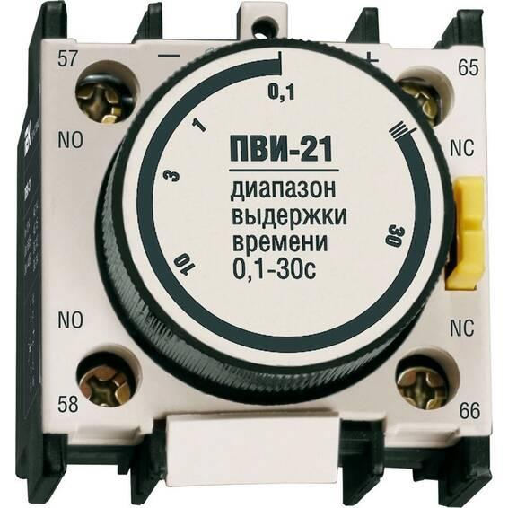 Приставка выдержки времени IEK ПВИ, 0,1-30с, KPV10-11-1 Приставка выдержки времени IEK ПВИ, 0,1-30с, KPV10-11-1