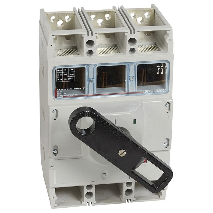 Выключатель-разъединитель DPX-IS 1600 - с дистанционным отключением - 1250 A - 3П - стандартная рукоятка