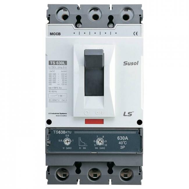 Силовой автомат LS Electric TS630 630А, FMU, 65кА, 4P, 630А, 0109004400